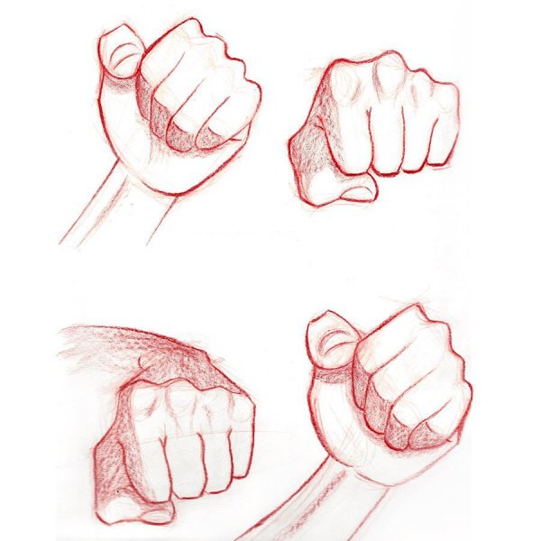 Кулак для рисования