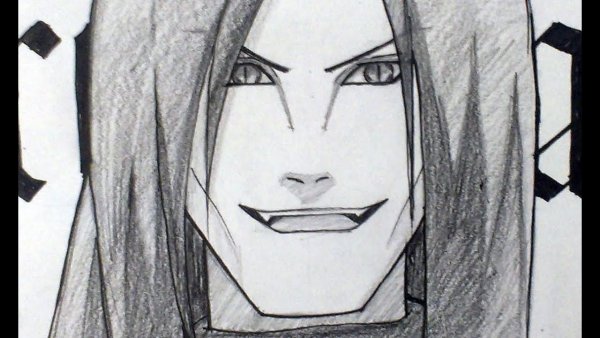 Срисовывать Оротимару