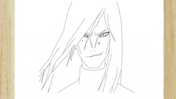 Рисунки Наруто Орочимару