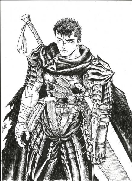 Гатс Берсерк рост