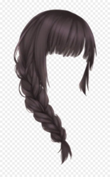 Аниме волосы косичка