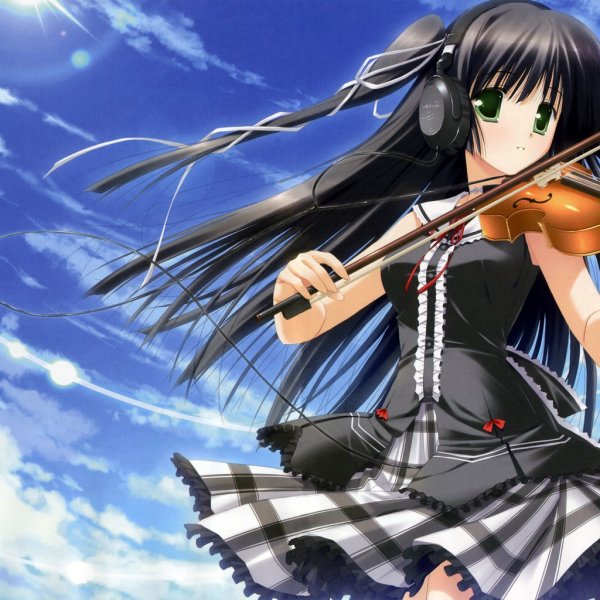 Крутые девушки из аниме