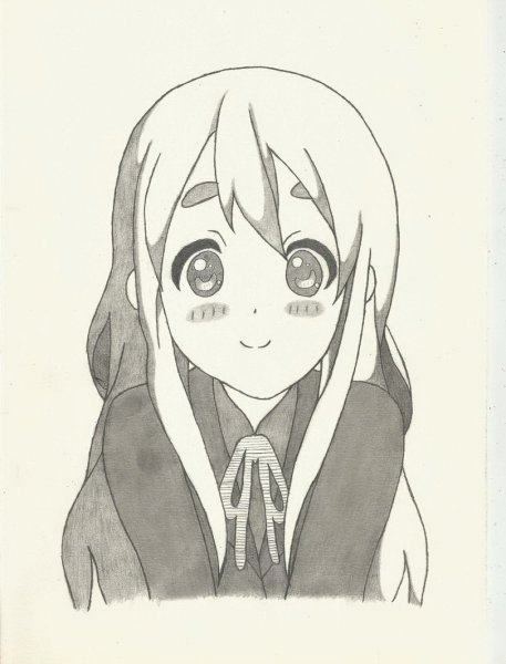 Аниме рисунки карандашом