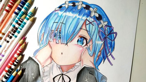 Рэм карандашом