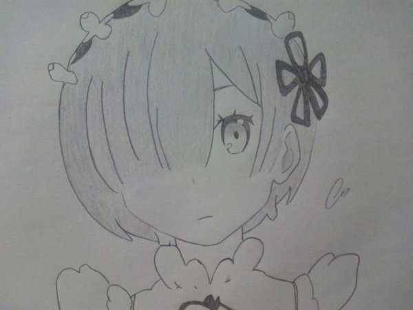 Ре Зеро рисунки