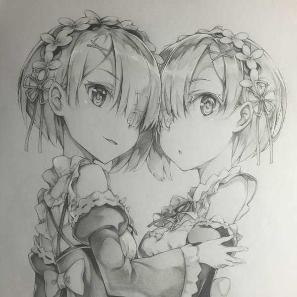 Детские рисунки аниме