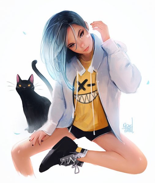 Аниме тян Томбой