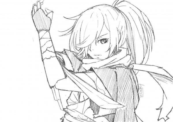 Хяккимару для срисовки