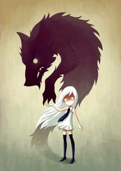 Милые оборотни аниме