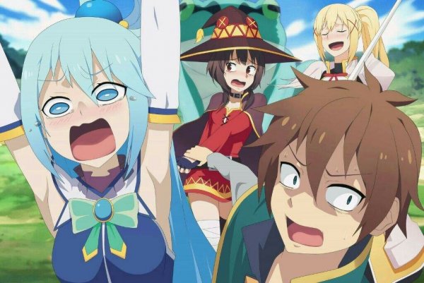 Аниме Казума и Аква