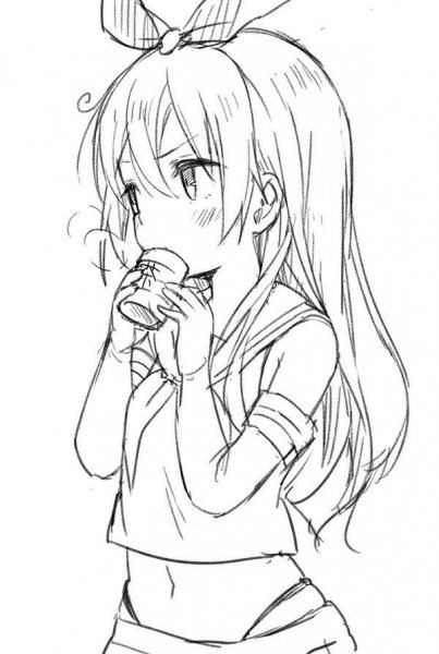 Скетчи аниме