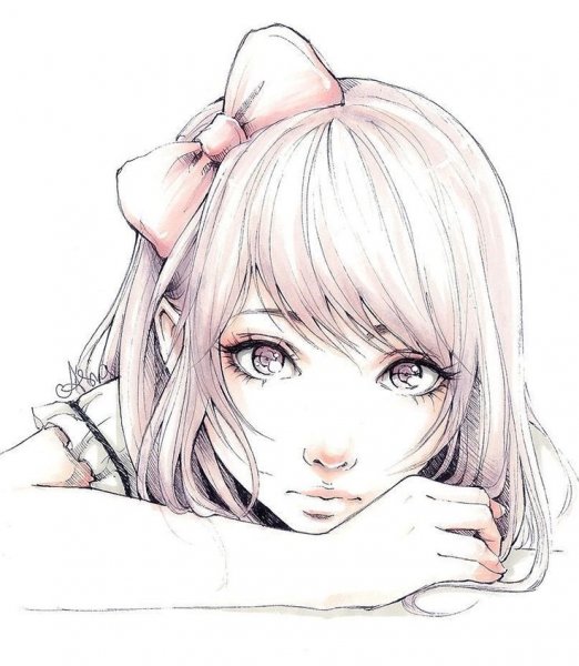 Аниме эскизы