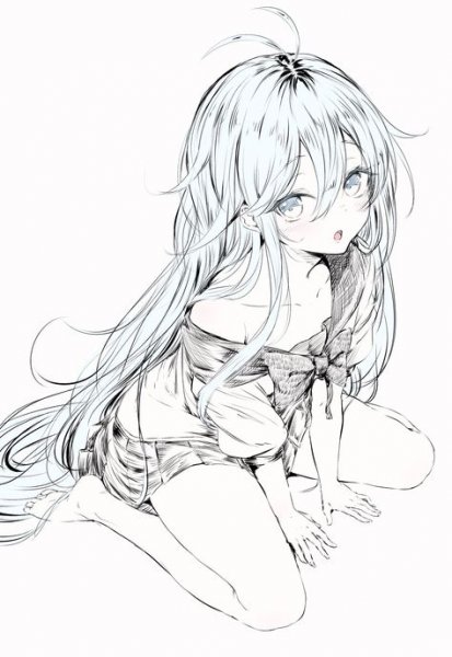 Аниме эскизы