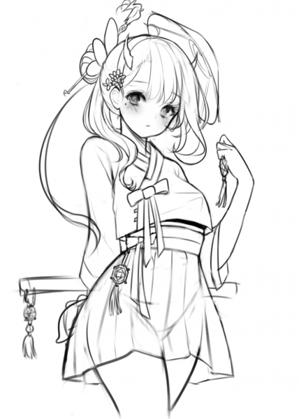 Скетчи аниме