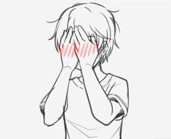 Смущение аниме кун