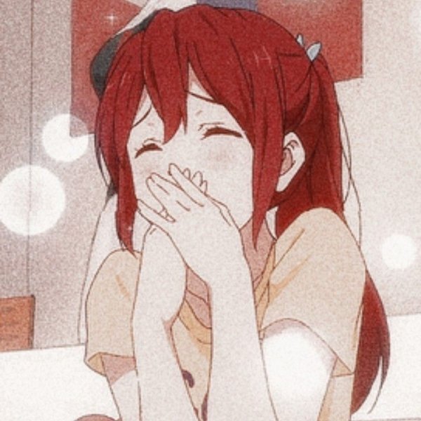 Аниме девушка покраснела