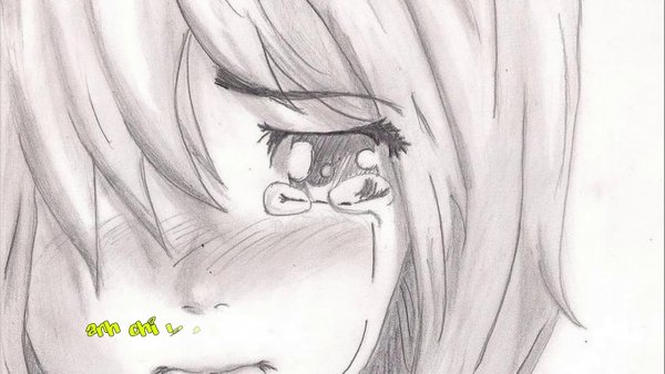 Аниме карандашом