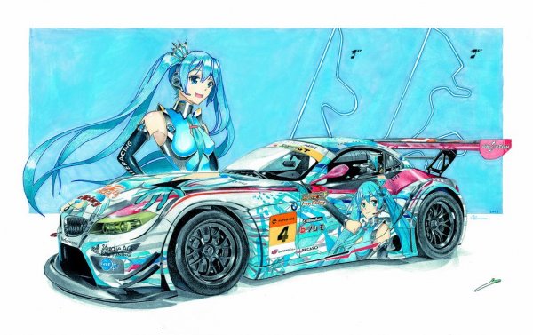 Hatsune Miku BMW z4