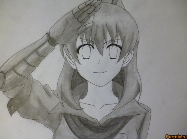 Убийца акаме Шелли для срисовки