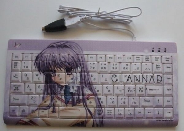 Анимешная клавиатура