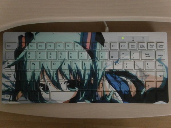 Клавиатура в стиле аниме