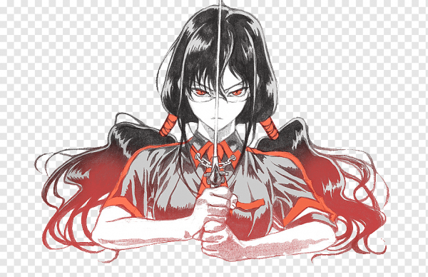 Страшное аниме для срисовки