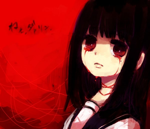 Мрачные аниме арты