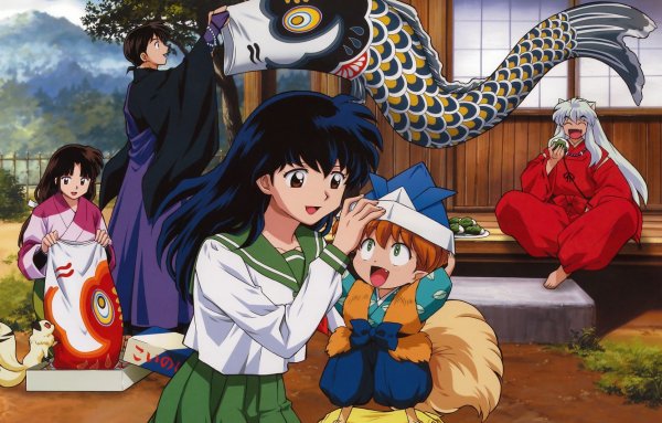 Аниме Инуяша и Кагоме