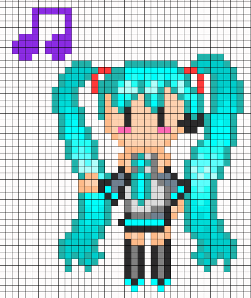 Рисунки по клетоточкам