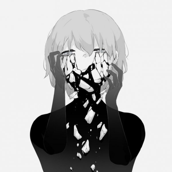 Грустные обои с девушкой