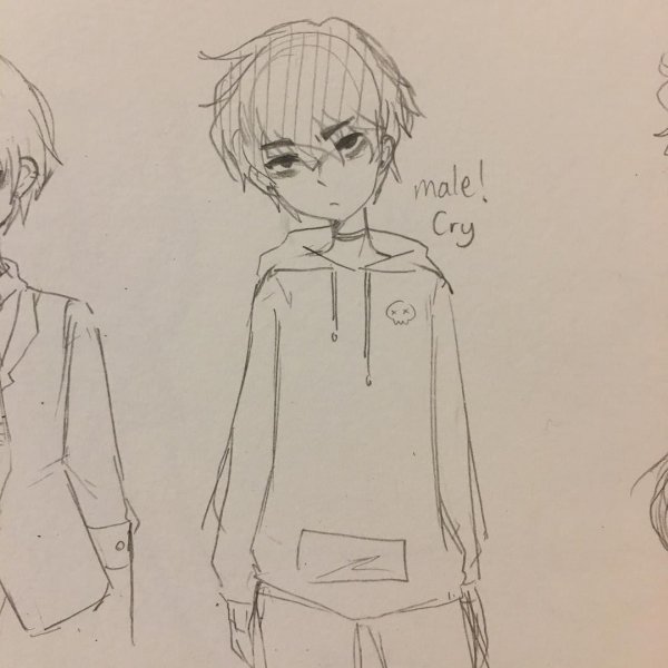 Референс по рисованию мальчиков легкие