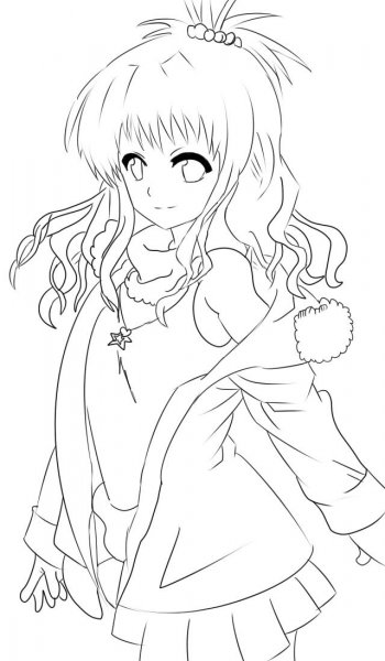 Раскраски аниме