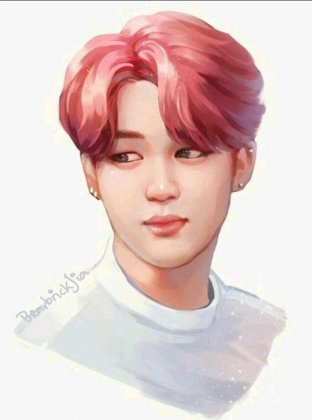 BTS аниме Чимин