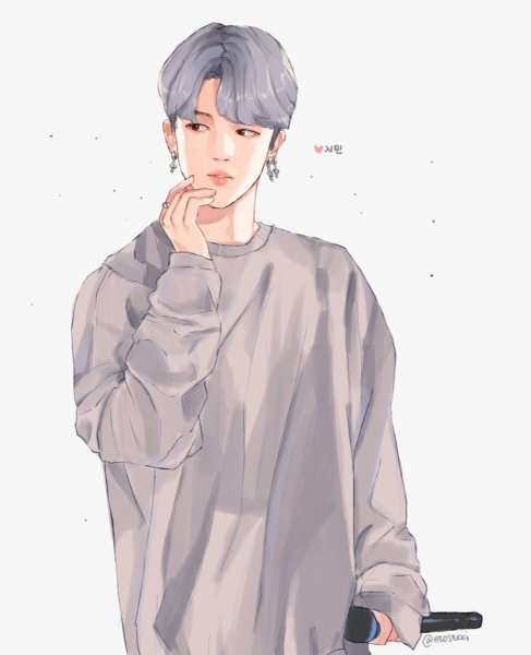 Манга про БТС Чимин