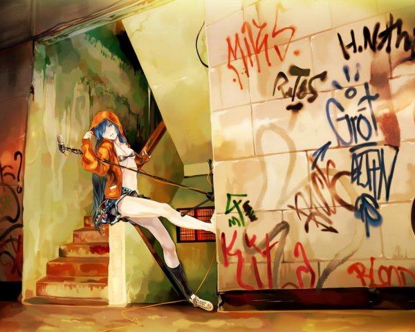 Аниме стена