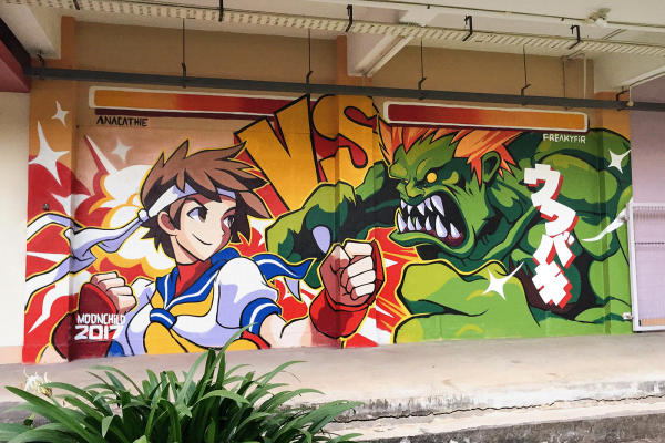 Аниме стена