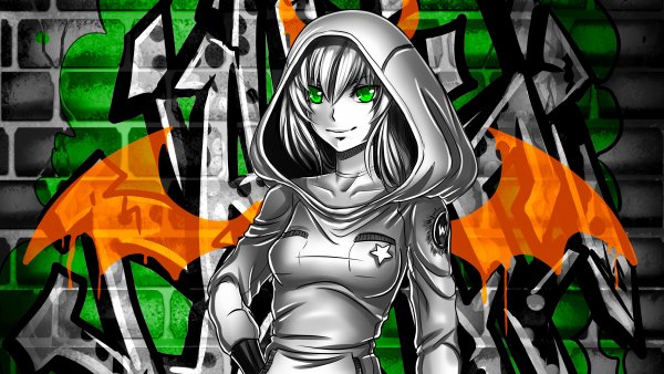 Фото на рабочий стол граффити