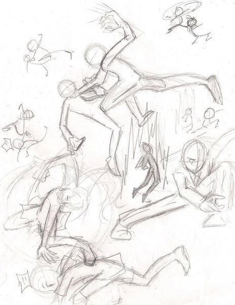 Набросок драки