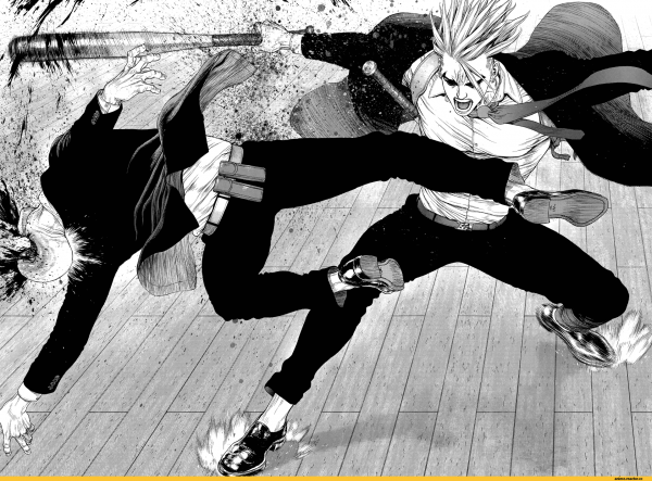 Аниме про школу и драки