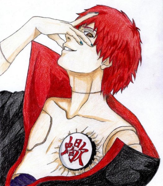 Рисунки аниме Наруто Сасори