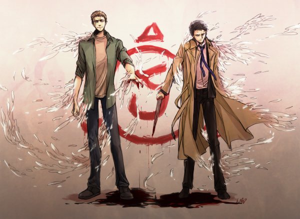 Сверхъестественное аниме Кастиэль