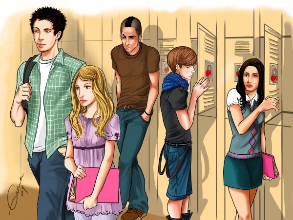 Сериал Glee Курт арт