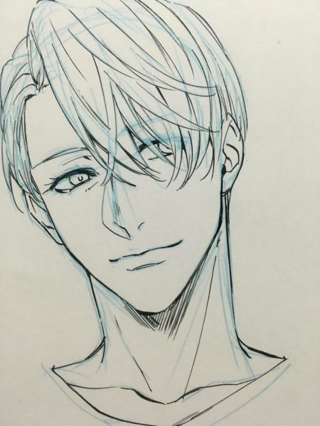 Юри на льду нарисовать Виктора