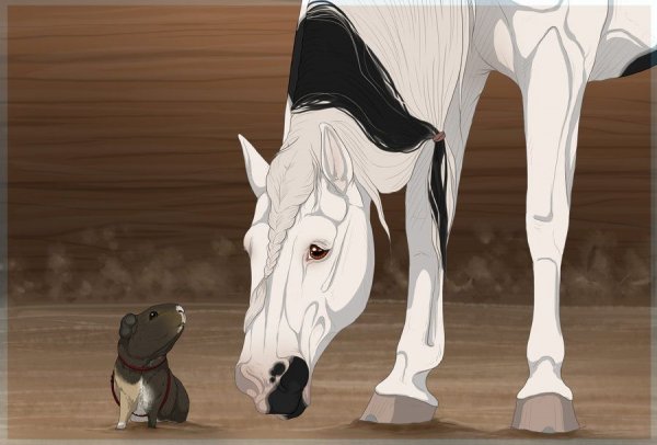 Лошади из аниме