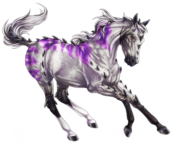 Аниме лошадь животное