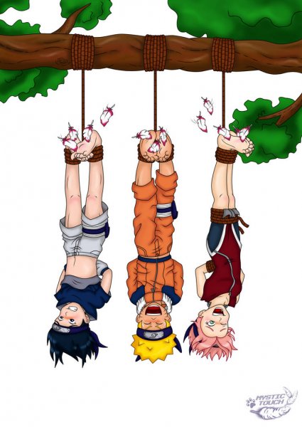 Наруто и Хината тиклинг