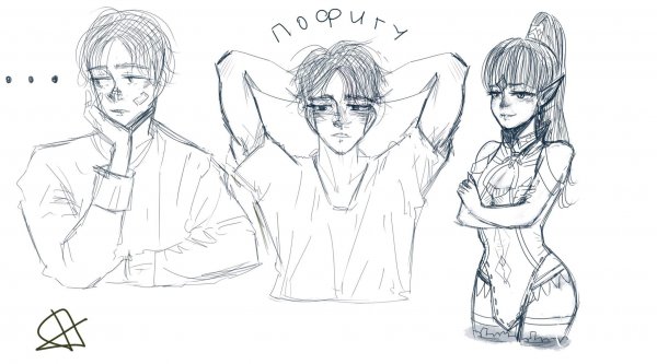 Аниме Франклин и Джонатан рисунки