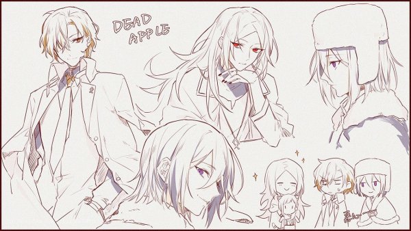 Великий из бродячих псов Шибусава и Федор