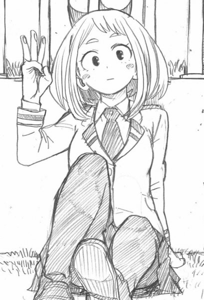 Геройская Академия Манга Урарака