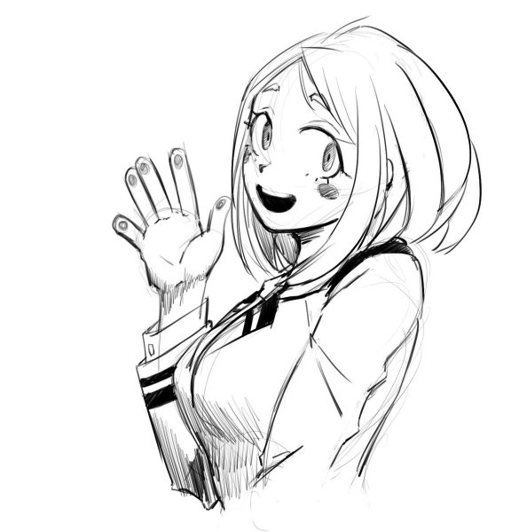 Геройская Академия Манга Урарака